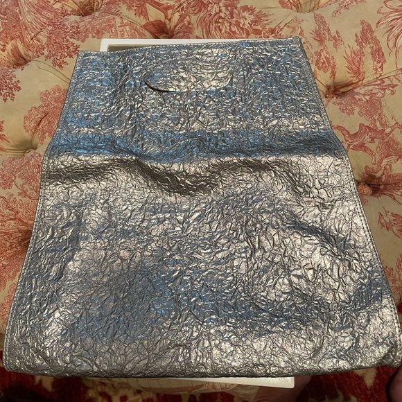 Daniella Lehavi Metallic Crinkle Handbag - Picture 3 of 9